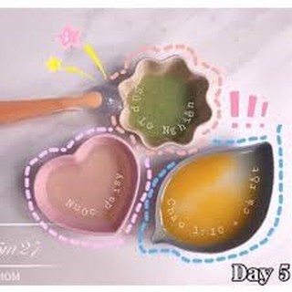 Bát/ chén ăn dặm lúa mạch mini cho bé yêu