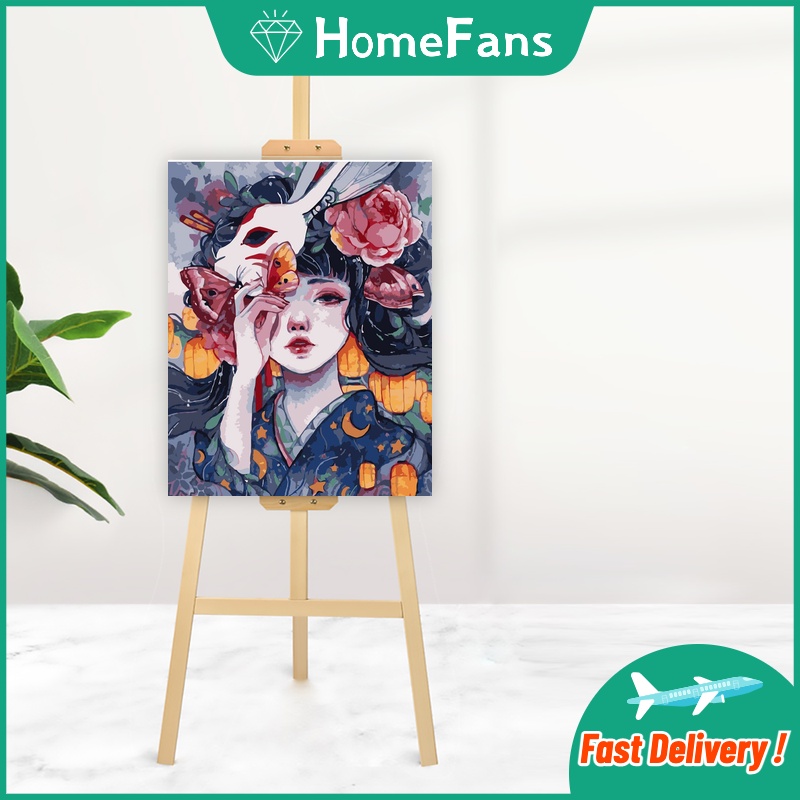 Bộ tranh sơn dầu 40X50CM tự làm trang trí nội thất