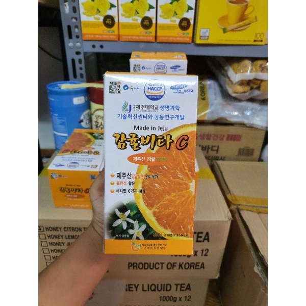 Vitamin C Jeju Hàn Quốc Hộp 500g CHÍNH HÃNG