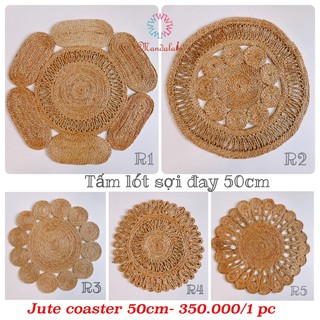 [CAO CẤP] TẤM LÓT SỢI ĐAY ẤN ĐỘ LÓT BÌNH HOA TÁCH TRÀ CHẬU CÂY NHẬP KHẨU