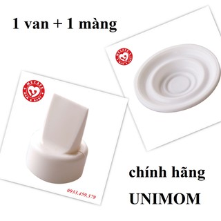 Combo 1 van + 1 màng Máy hút sữa Unimom chính hãng