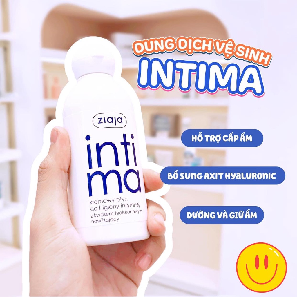 Intima Dung Dịch Vệ Sinh Phụ Nữ Nước Rửa Phụ Khoa Cân Bằng PH Se Khít Vùng Kín DDVS Chính Hãng 200ml