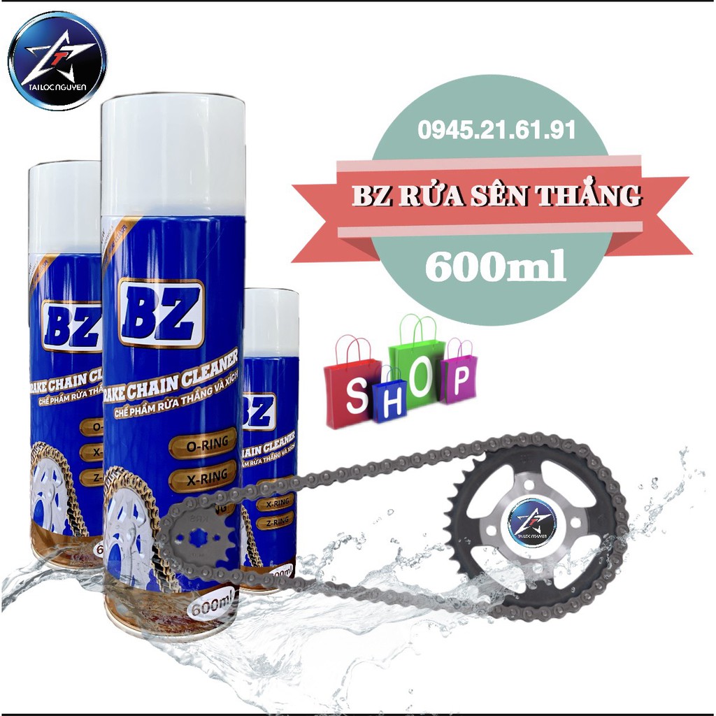 BZ BRANE &amp; CHAIN LUE CLEANER - CHẾ PHẨM RỬA THẮNG VÀ XÍCH