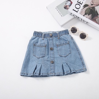 [25.6 GIẢM 40K ĐƠN 299K] Chân váy cho bé gái ILABY xếp ly chất liệu bò dày dặn thoáng mát [31IG07610122]