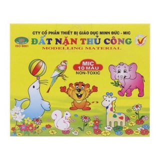 Đất nặn míc 10 màu