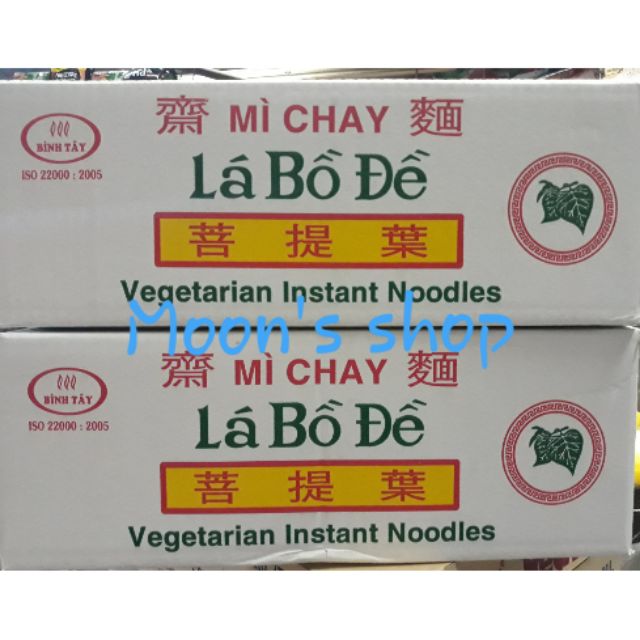 Mì chay LÁ BỒ ĐỀ 30 gói