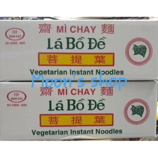 Mì chay lá bồ đề 70g thùng 30 gói