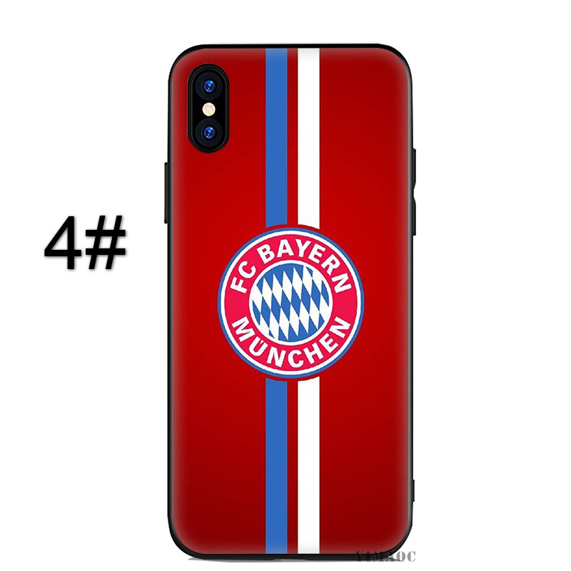 Ốp điện thoại mềm in hình 1028 FC Bayern Munchen cho iPhone XR X Xs Max 7 8 6s 6 Plus 7+ 8+ 5 5s SE 2020