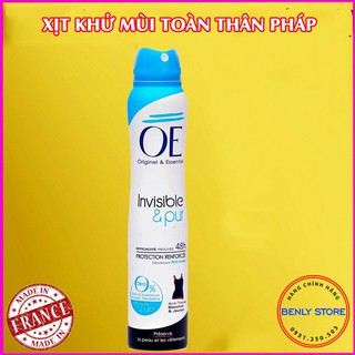 Xịt khử mùi OE Pháp- Có thể thay thế nước hoa 200ml