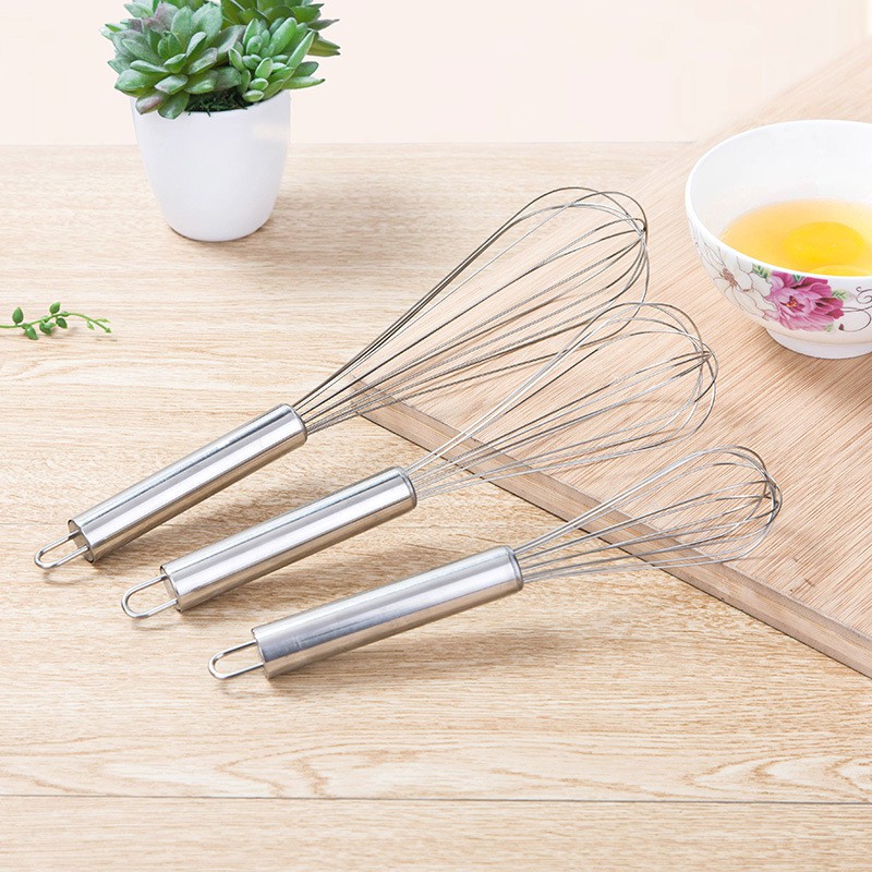 Cây đánh trứng bằng thép không gỉ 26cm