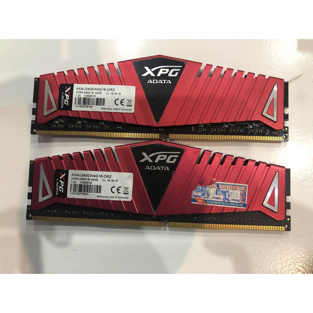Ram Adata 4GB DDR4 Bus 2400 XPG máy tính