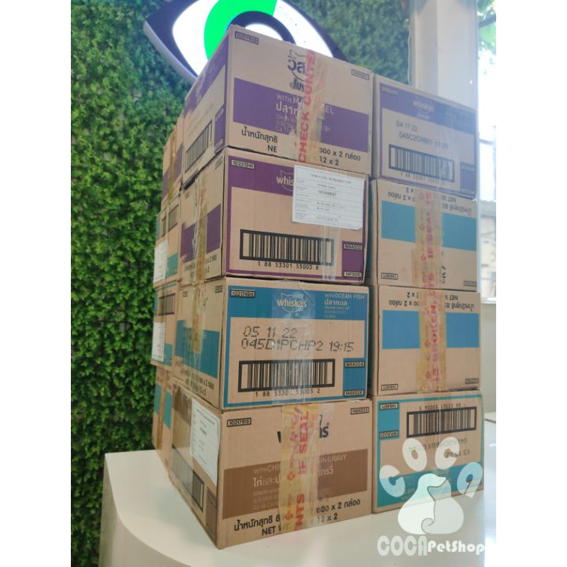 [Mã PET50K giảm Giảm 10% - Tối đa 50K đơn từ 250K] Pate Whiskas 1+ Mèo trưởng thành 80g