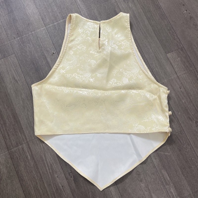 Áo yếm vải gấm libe libeworkshop size S