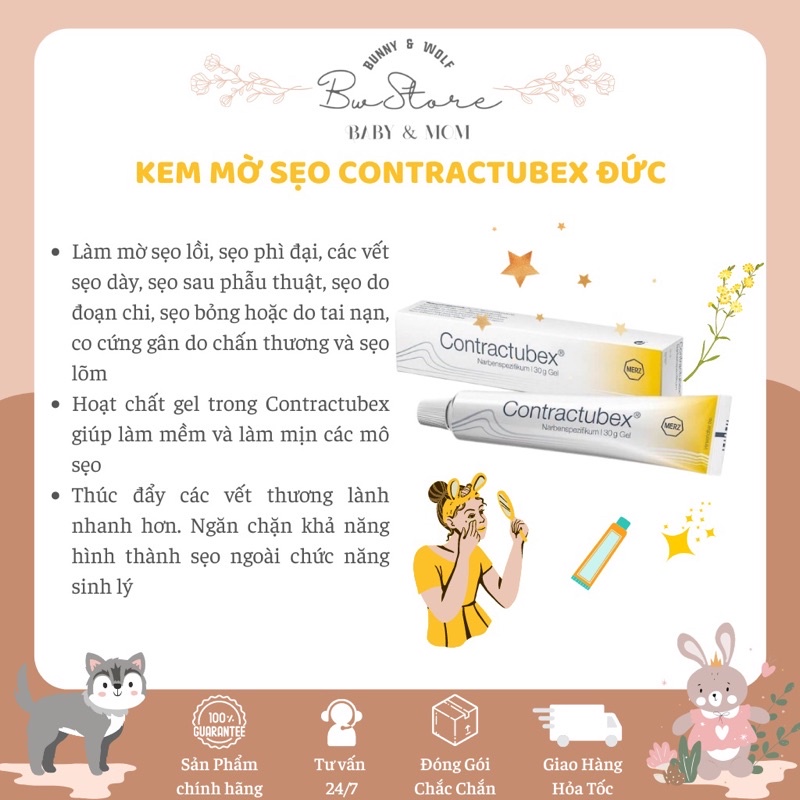 Gel làm mờ sẹo Contratubex