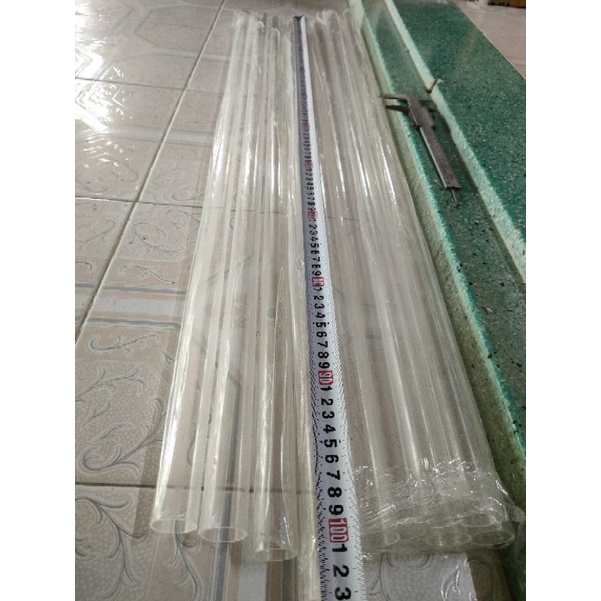 Ống nhựa trong suốt acrylic 16 18 20 21 22 24 25 26 27 28 30 32 35 38 40 42 45 48 mm, ống mica trong suốt VN DIY