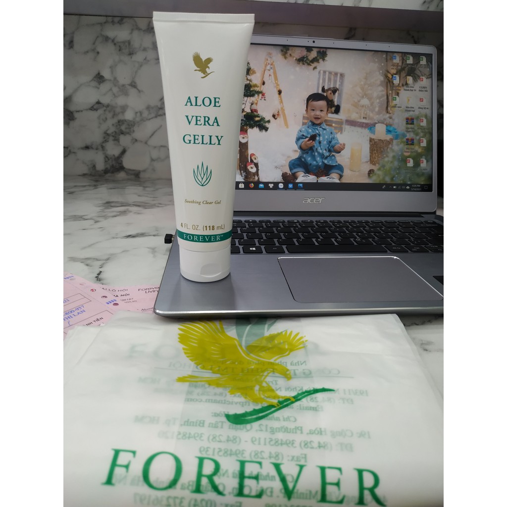 Gel dưỡng da lô hội Aloe Vera Gelly, Forever Living Products 061 FLP 118ml