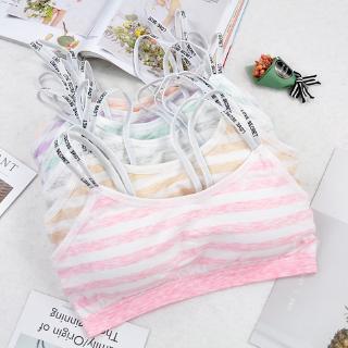 Seamless Stripe Sports Bra