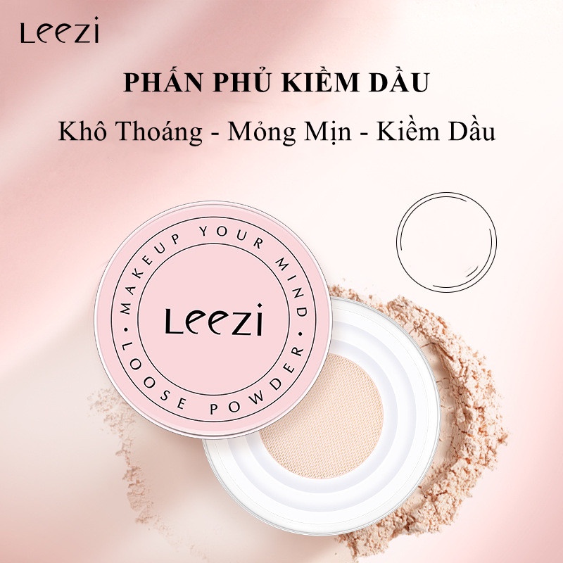 PHẤN PHỦ LEEZI KIỀM DẦU SIÊU KHÔ THOÁNG VỚI 2 NỀN MÀU TÙY CHỌN SPB00640