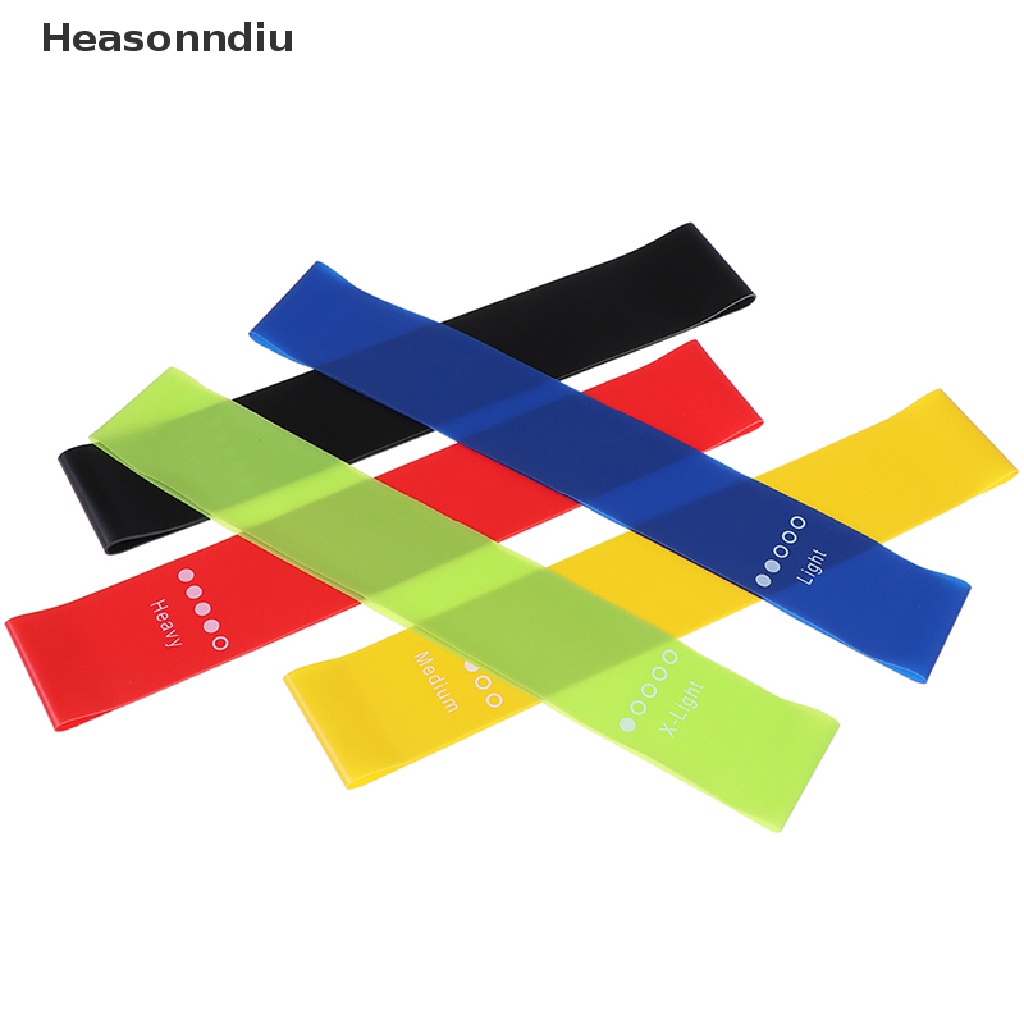 Dây băng kháng lực bằng cao su hỗ trợ tập thể hình và yoga