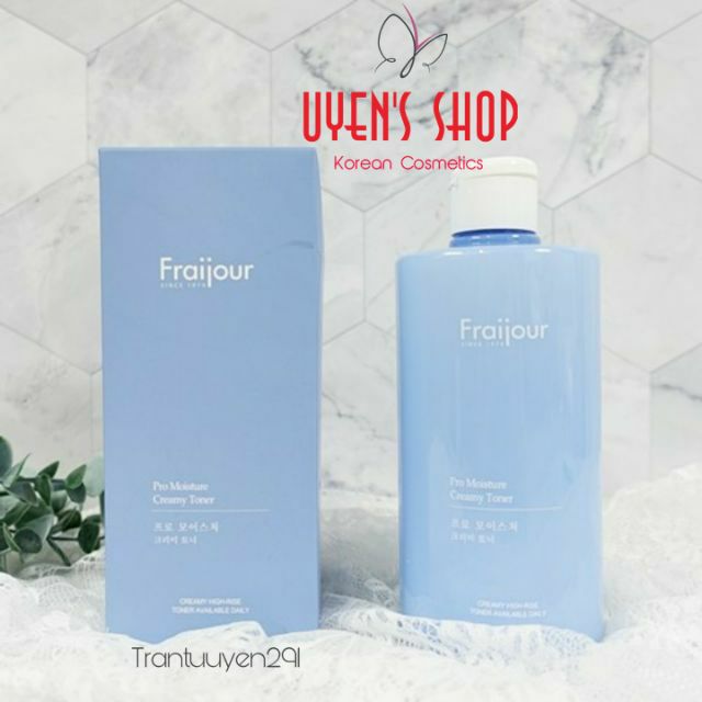 Nước hoa hồng Fraijour Pro Moisture Creamy Toner 500ml