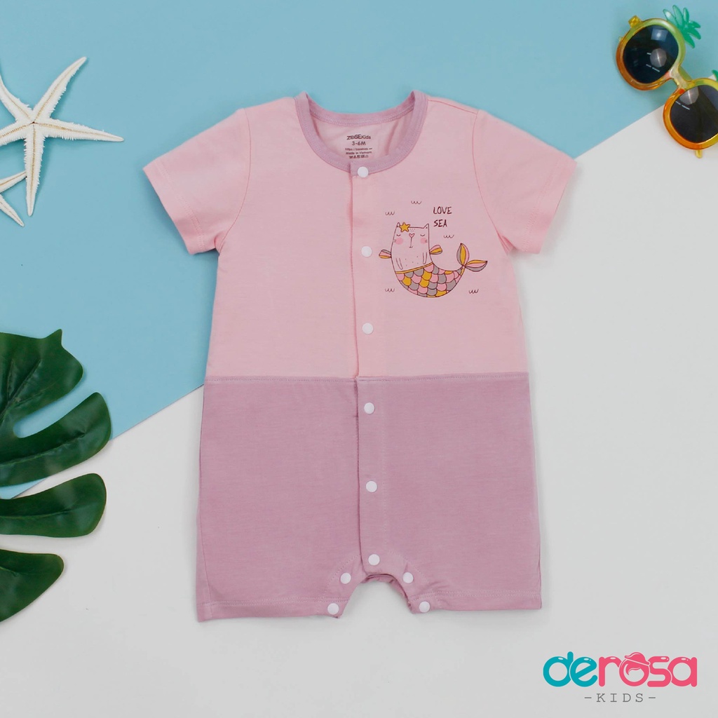 Bộ Quần Áo Sơ Sinh Body Cộc Tay (0 - 9 tháng) DEROSA KIDS B051-B057-B059