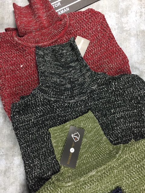 Áo len cao cổ phong cách hàn quốc | BigBuy360 - bigbuy360.vn