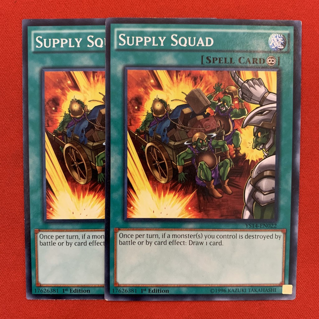 [EN][Thẻ Bài Yugioh Chính Hãng] Supply Squad