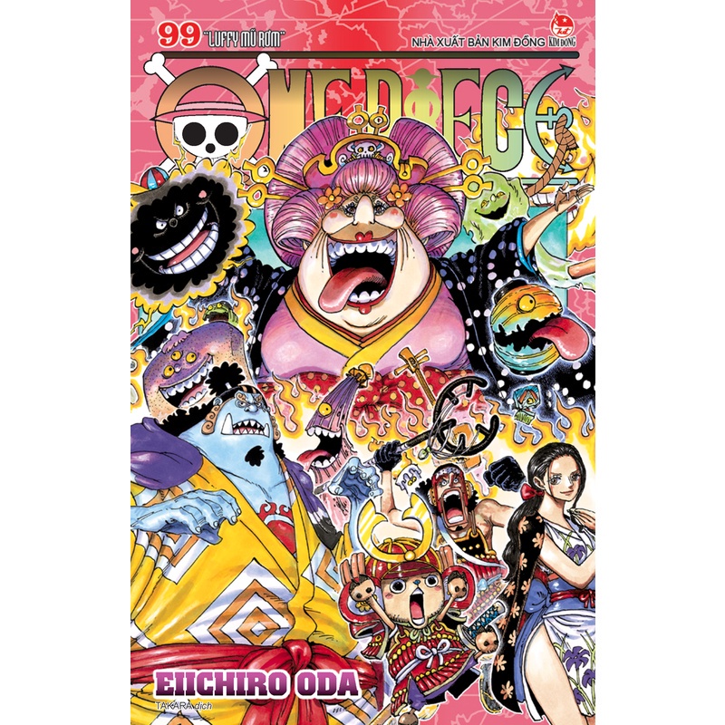 Truyện - One Piece Tập 99 100 101 limit + Bìa Rời