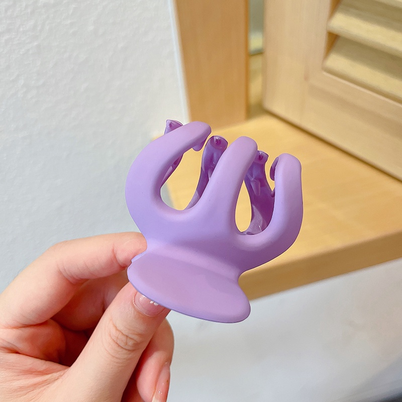 Kẹp tóc màu tùy chọn hình cá mập phong cách Hàn Quốc cho nữ