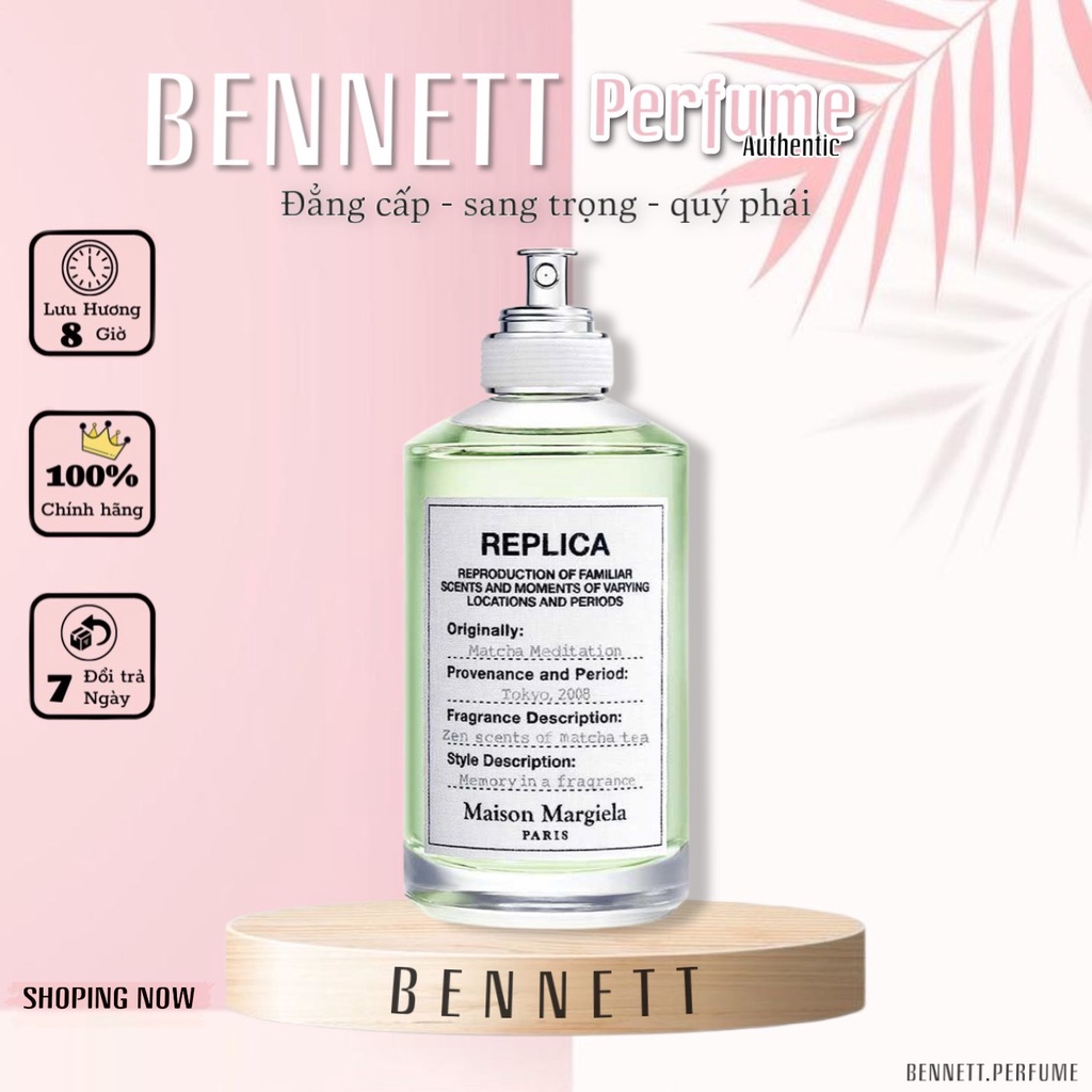 Nước hoa 𝐌𝐚𝐢𝐬𝐨𝐧 𝐌𝐚𝐫𝐠𝐢𝐞𝐥𝐚 𝐑𝐞𝐩𝐥𝐢𝐜𝐚 Matcha Meditation