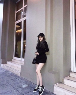 Váy body xỏ ngón