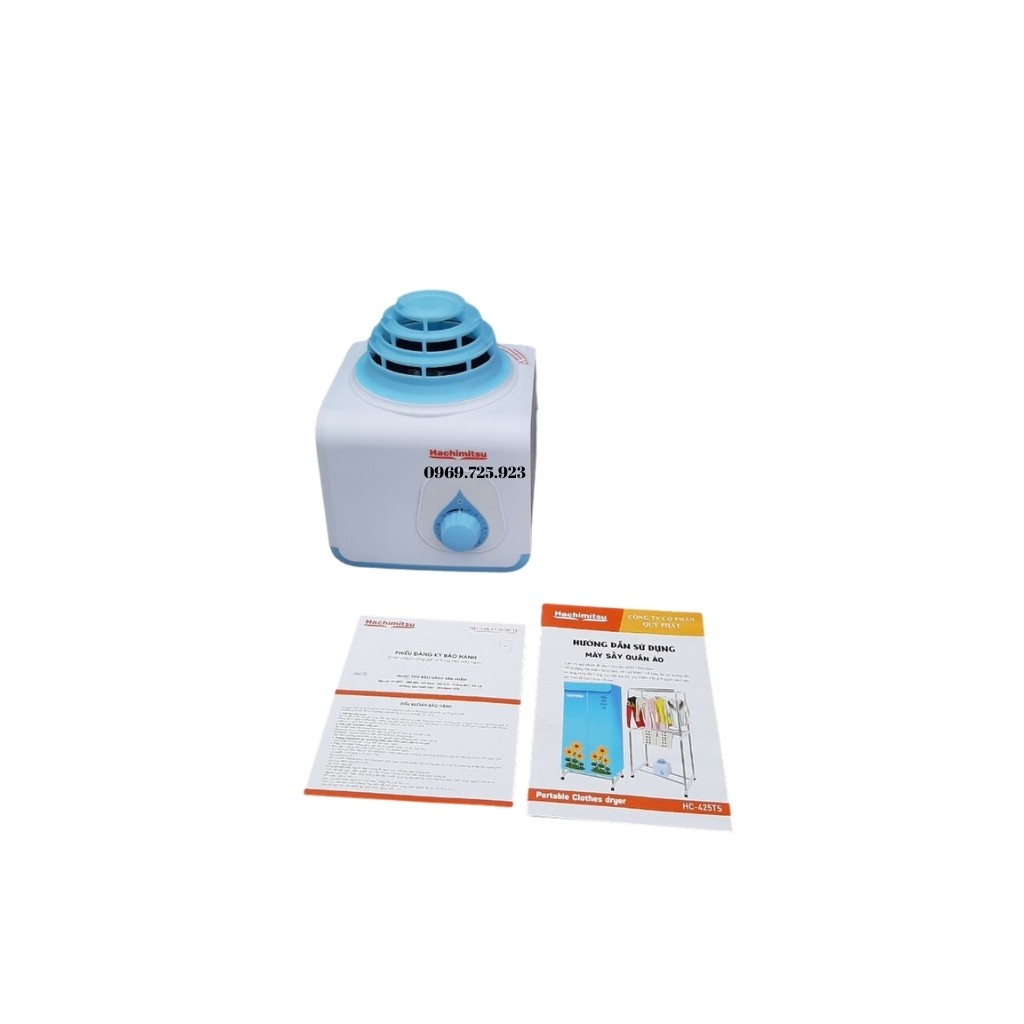 Máy Sấy Quần Áo Hachimitsu- Hẹn Giờ- Công Suất 1200W- Bảo Hành 12 tháng
