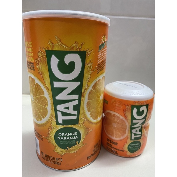 Bột pha nước cam Tang 2.04kg / 566g