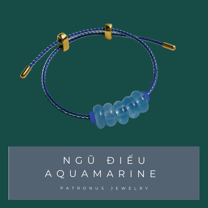 Vòng Tay Cáp Aquamarine VTCDA22A Patronus