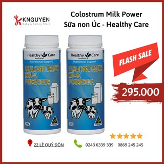 [HÀ NỘI] Sữa bò non Healthy Care Colostrum Milk Powder 300g - Úc [Hàng có sẵn]