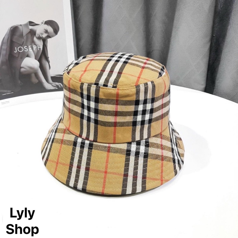 Mũ vành bube.ry chuẩn tag mác mũ dáng unisex (kèm ảnh thật shop chụp