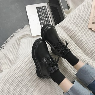 Giày ulzzang da thấp cổ