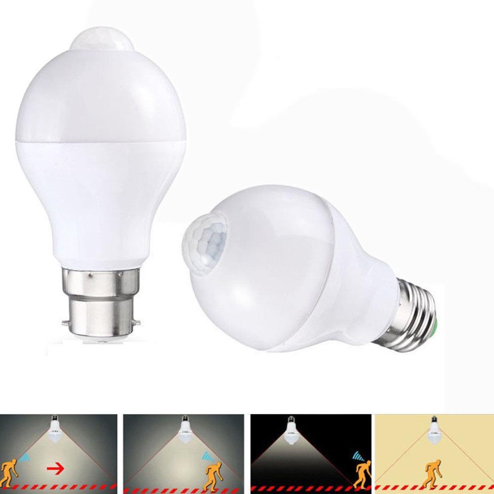 ZAIJIE24 Đèn LED E27 / B22 AC 85-265V Cảm Biến Chuyển Động