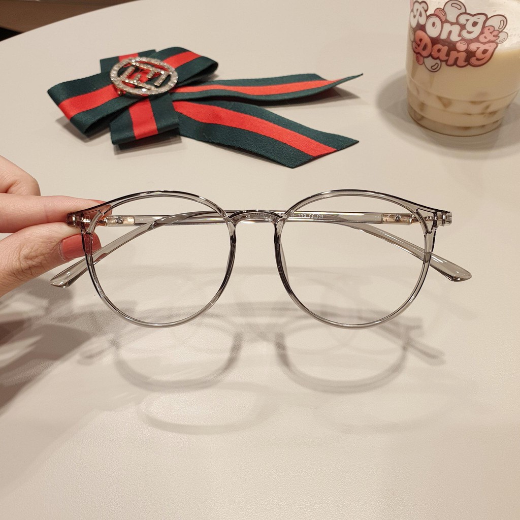 Gọng Kính Cận Tròn Nhựa Dẻo Hàn L513 - Gọng Kính Mắt Tròn Thời Trang Lilyeyewear | BigBuy360 - bigbuy360.vn