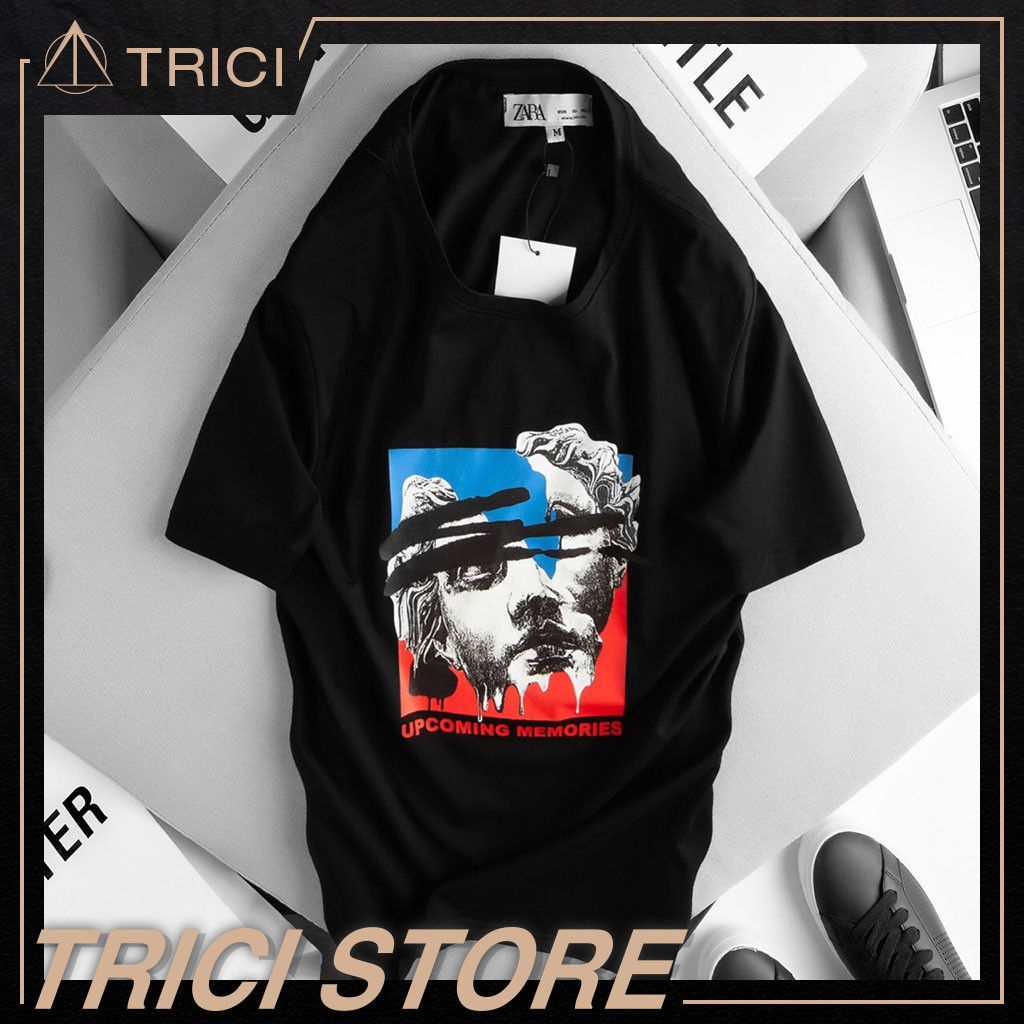 Áo thun nam zara 👕FREESHIP👕 100% cotton 4 hàng vnxk chiều ATZR03 | BigBuy360 - bigbuy360.vn