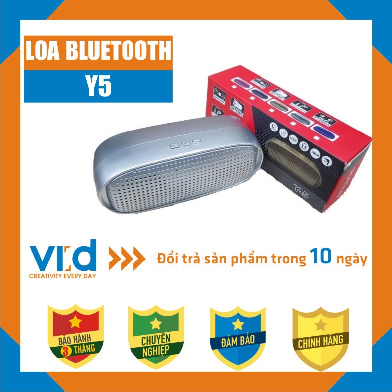 [Mã ELFLASH5 giảm 20K đơn 50K] Loa Mini Bluetooth Y3-Y6 - Bảo hành 3 tháng