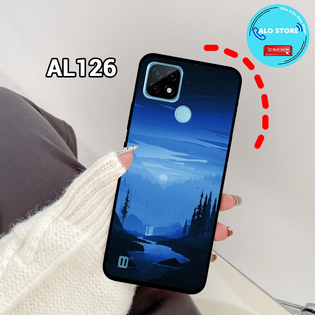 Ốp điện thoại Realme C21Y - C25Y - C12 - C15 - Ốp lưng Realme in hình phong cảnh vintage,chill,nhẹ nhàng
