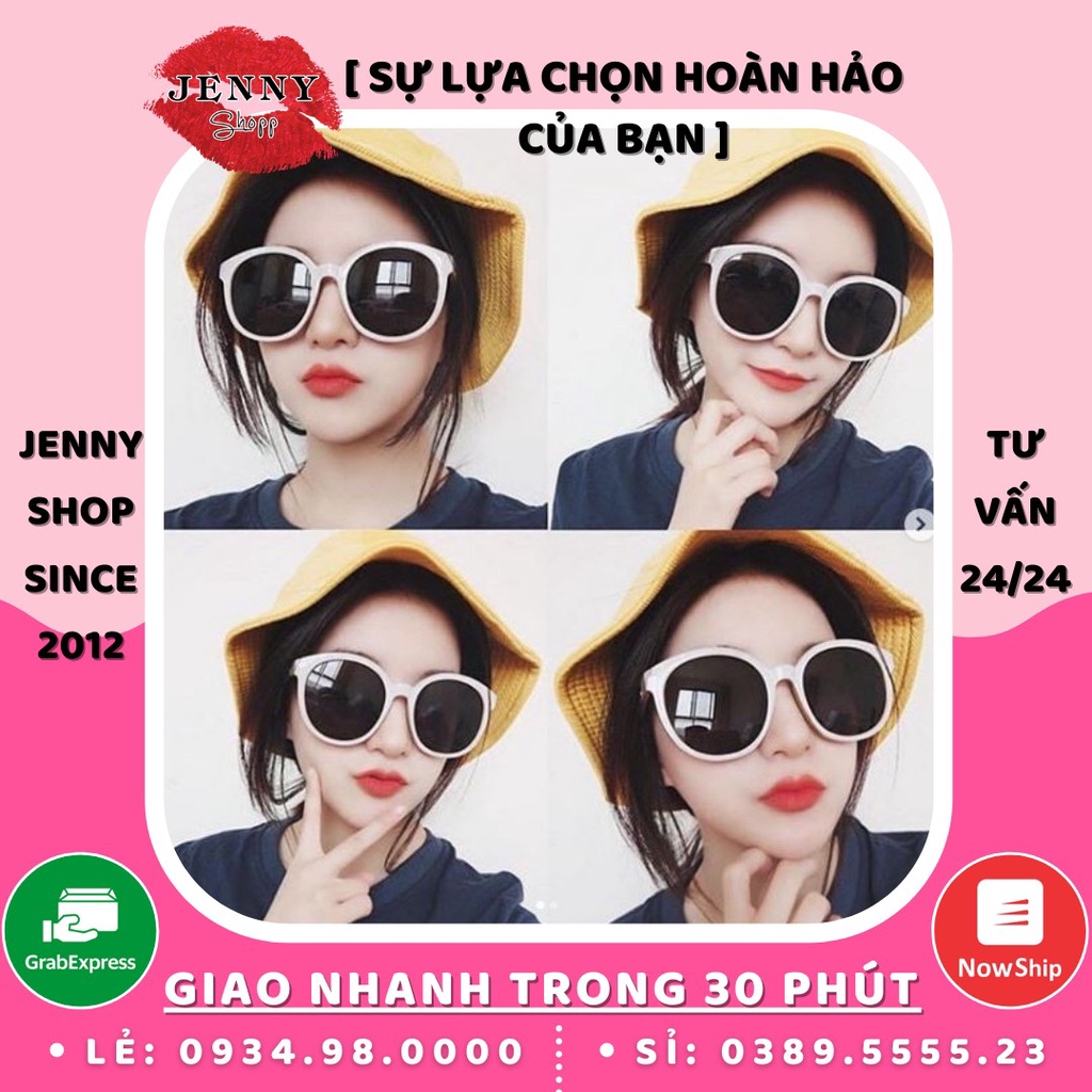 [QUÀ TẶNG KHÁCH] Kính Nhựa Gọng Trắng Thời Trang