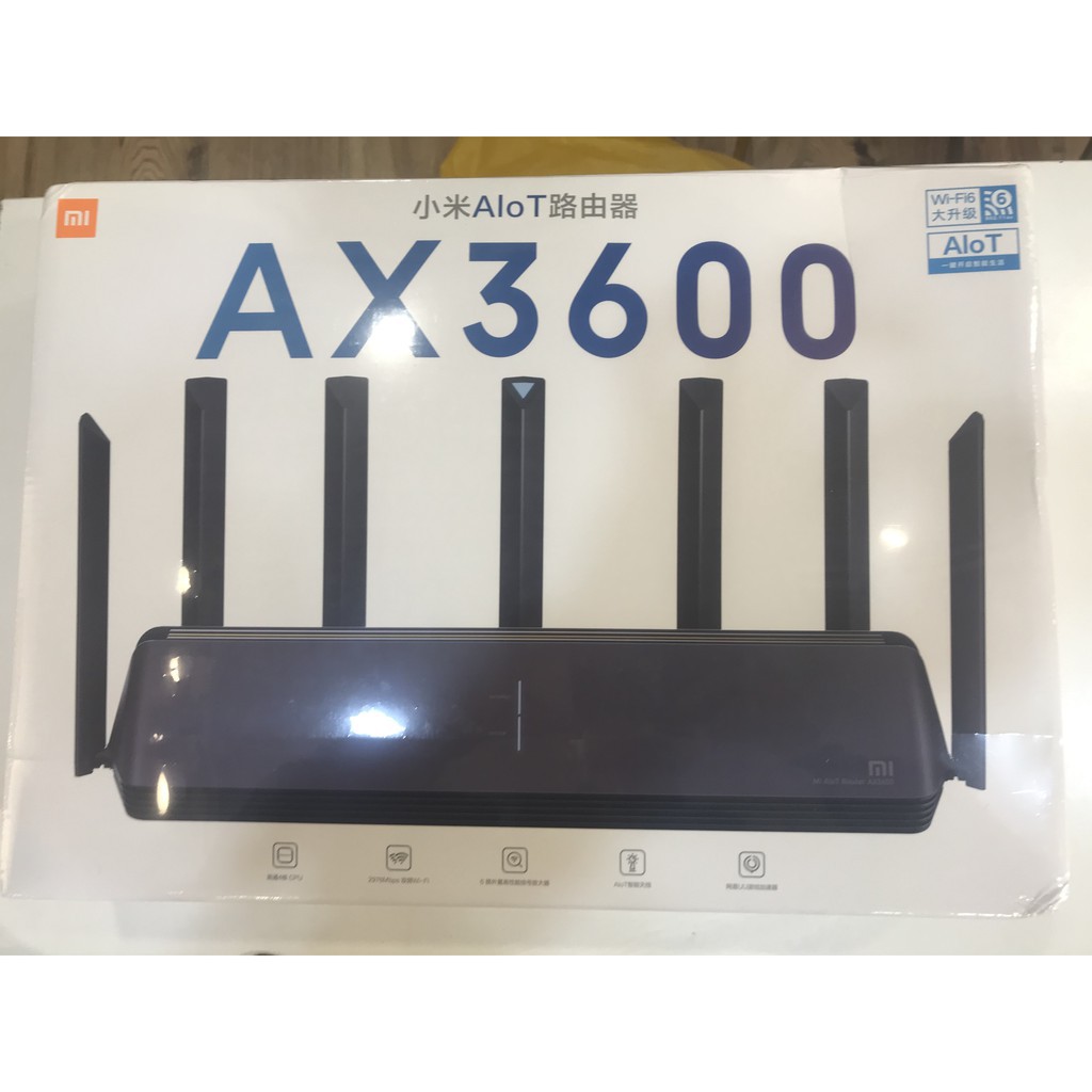 Xiaomi AX3600 Router Modem Mesh WIFI AIoT wifi 6/AX6000/Mi Router AX3200 Quốc Tế hỗ trợ mesh wifi 6/A6s Nội địa