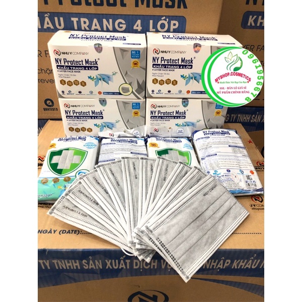 KHẨU TRANG Y TẾ NHƯ Ý 1 THÙNG 50 HỘP