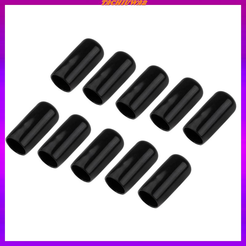 Bộ 10 Vỏ Bọc Bảo Vệ Đầu Cơ Bida Bằng Cao Su Dày 12mm Tiện Dụng