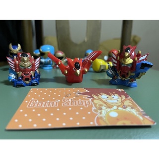 siêu nhân chibi gao cuồng phong khủng long aba