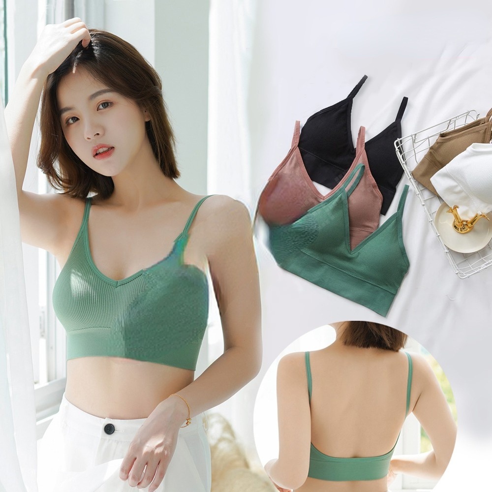 Áo NgựC Thể Thao Không GọNg Dây Lưng ThoáNg Khí Cho Nữ JP5