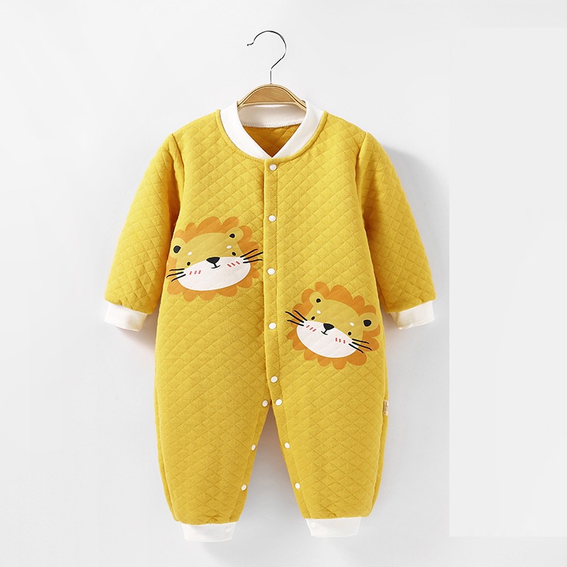 Body liền thân trần bông họa tiết ngộ nghĩnh cho bé