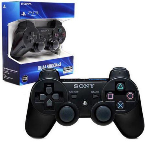 Đã sẵn sàng Sony PS3 Playstation 3 Wireless Dualshock 3 cho PS3 Console và PC Máy tính xách tay Joystick Bộ điều khiển SIXAXIS với cáp USB miễn phí